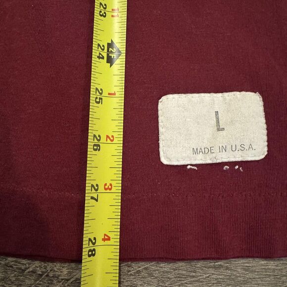 Vintage Florida State Seminoles Shirt Sz M Maroon College Football 70s 80 retro - Picture 7 of 9